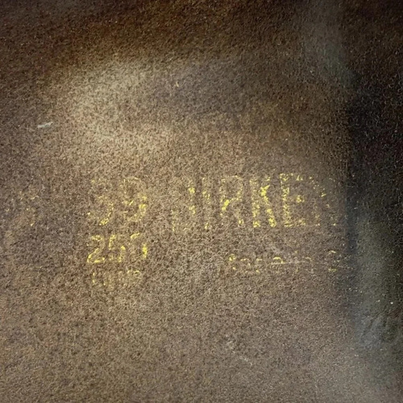 Birkenstock Womens Madrid Sand Color Leather Comfort Single Strap Sandals Sz 7.5 - Picture 14 of 16